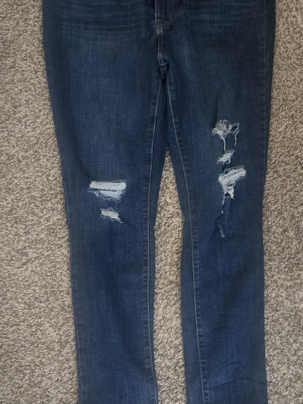 Levi's 721 High Rise Dark Blue Womens Skinny Jeans